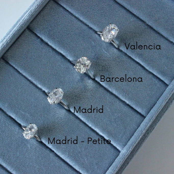 Barcelona Oval Ring - Silver - Image 6