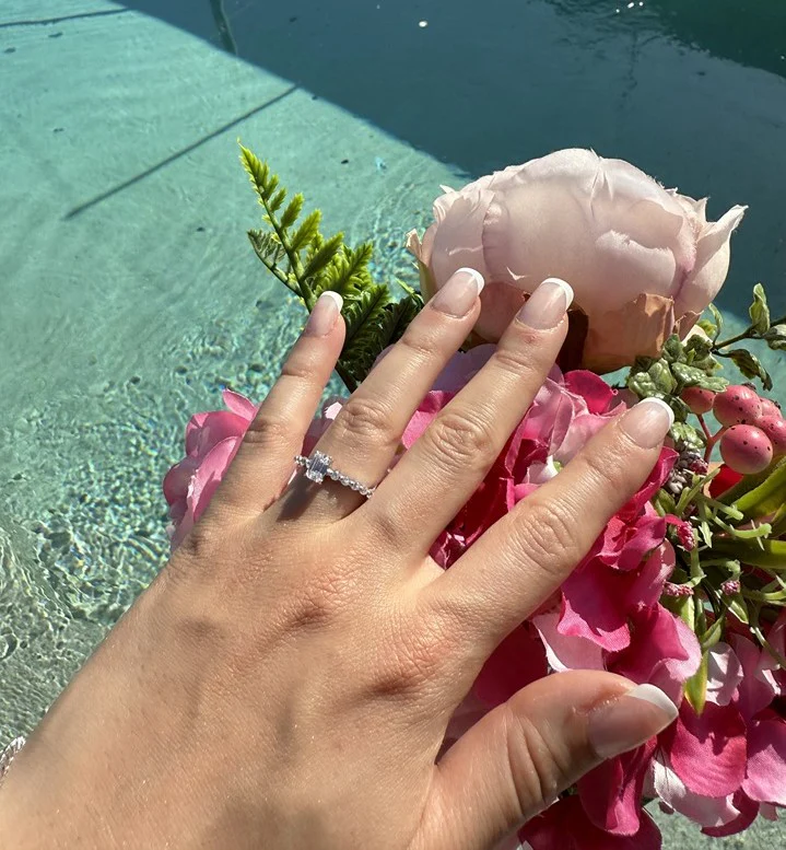 Cayenne Emerald Silver Ring - Image 3