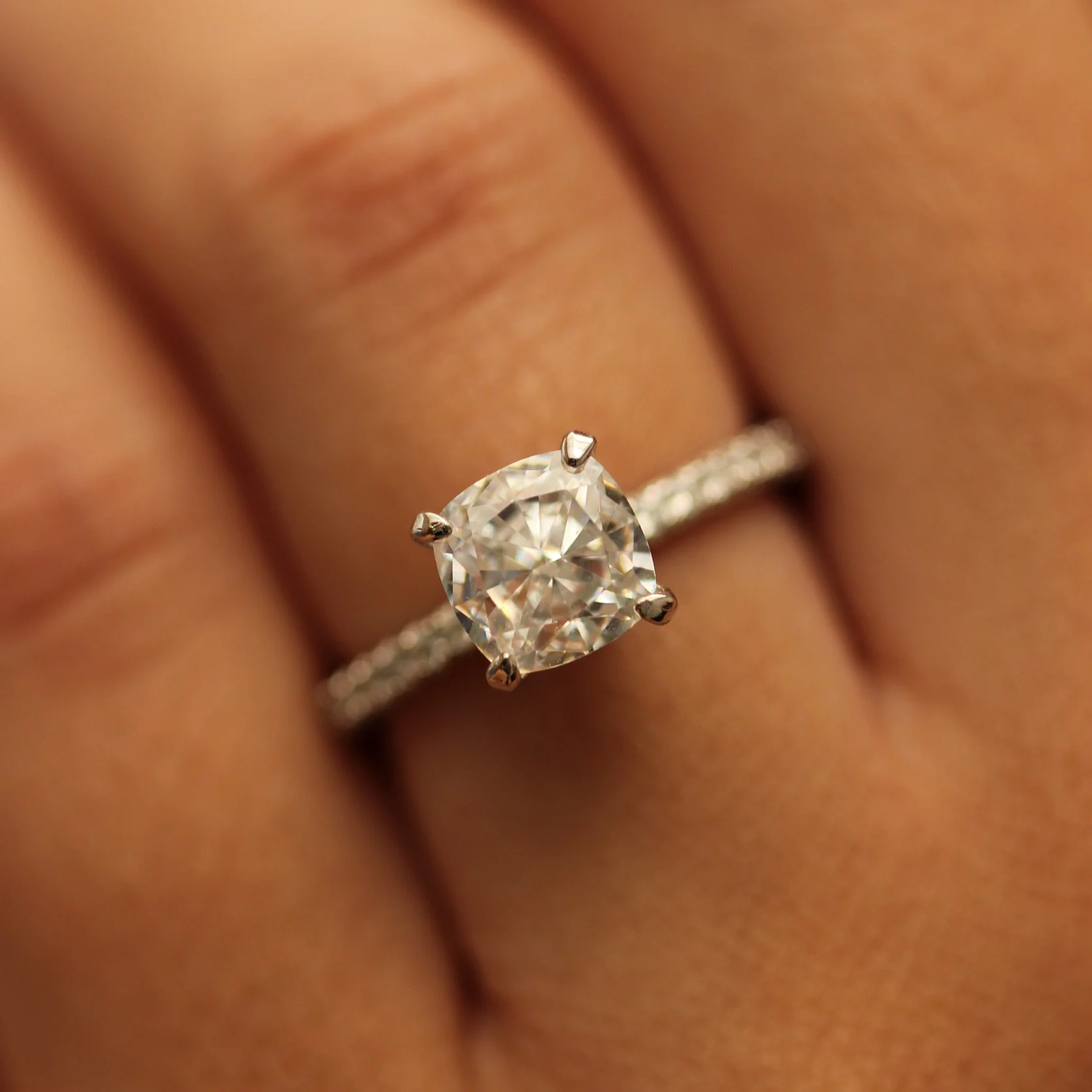 Florence Cushion Ring - Image 3