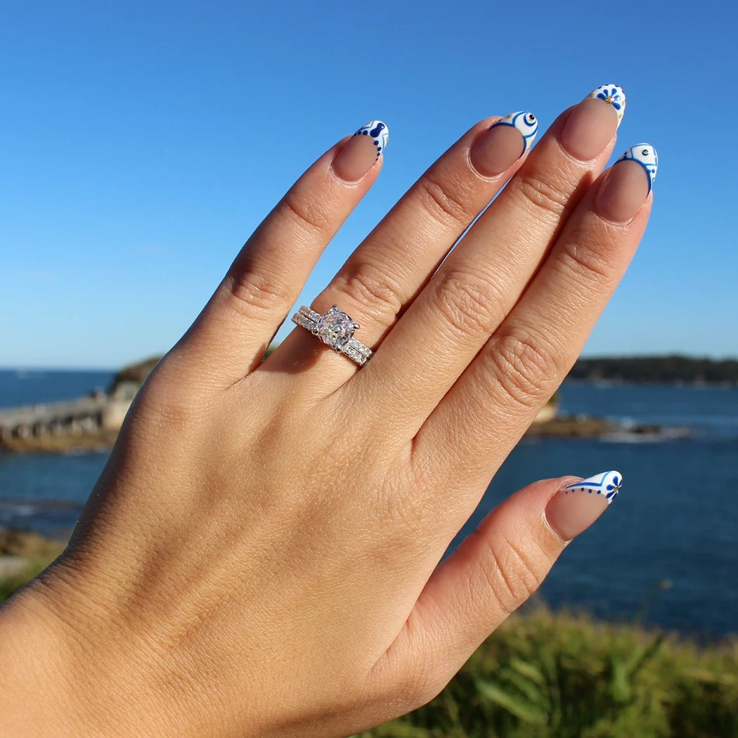 Liri Pavé Eternity Ring 2mm - Image 5