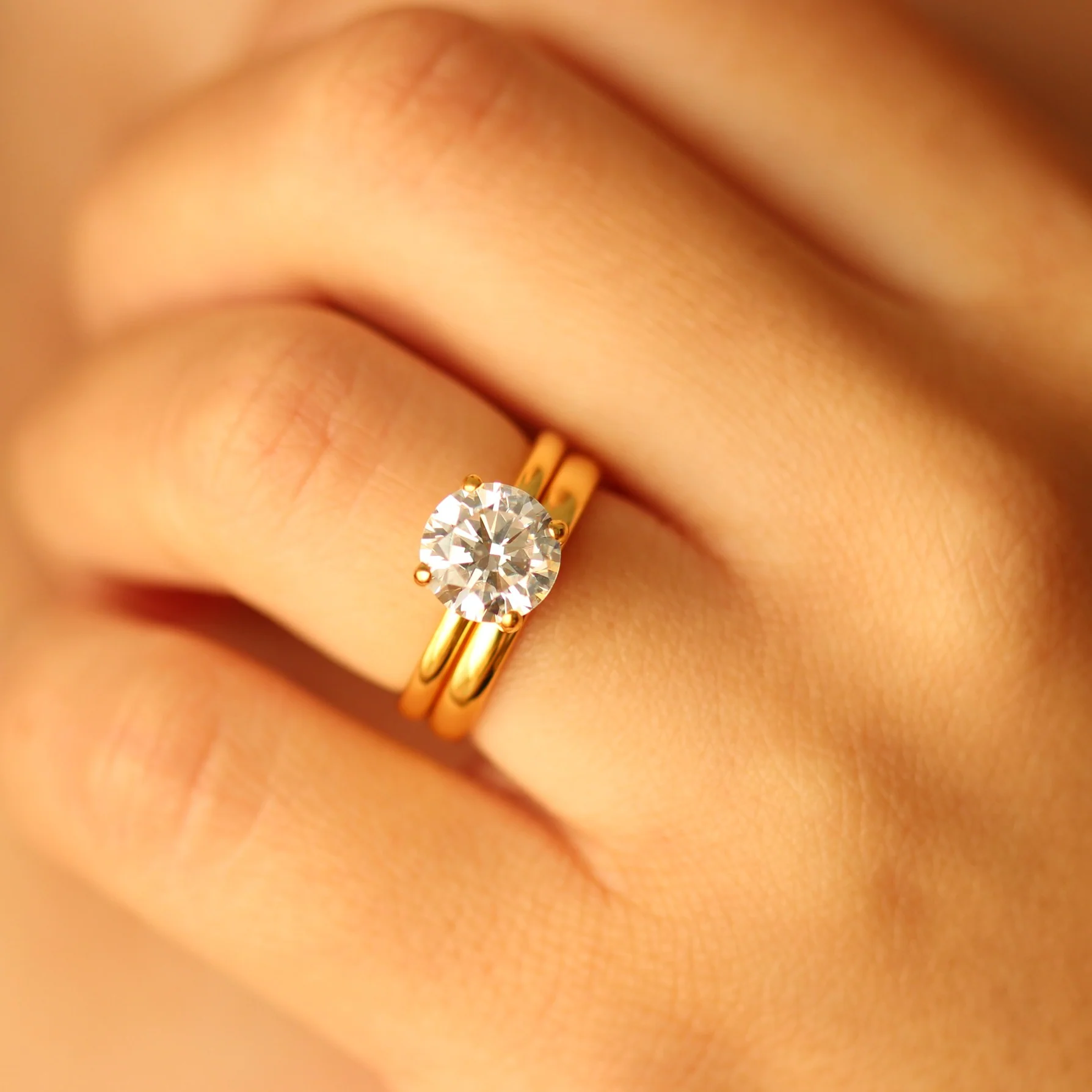 Madeira 2 Ct Gold Vermeil Ring - Image 3