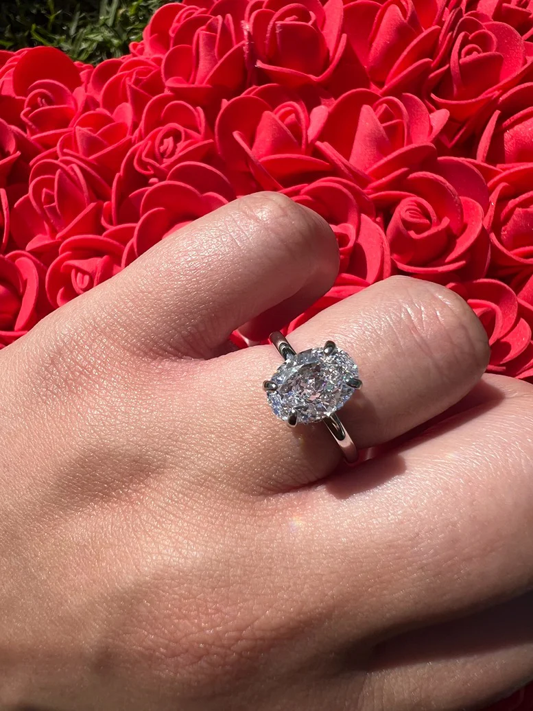 Madrid 2 Ct Oval Ring - Image 4