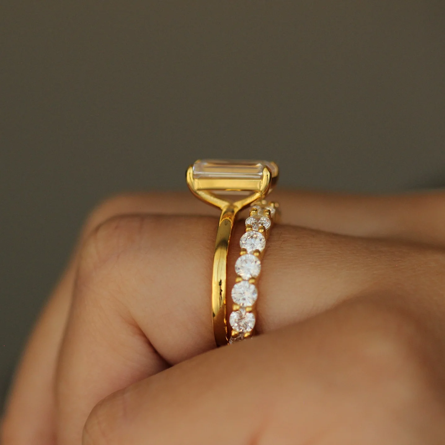 Olympia Gold Vermeil Ring - Image 6