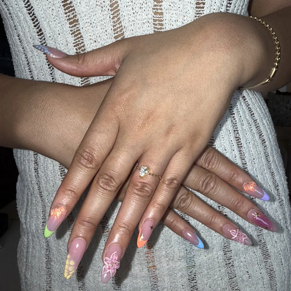 Pear Adjustable Gold Ring - Image 5